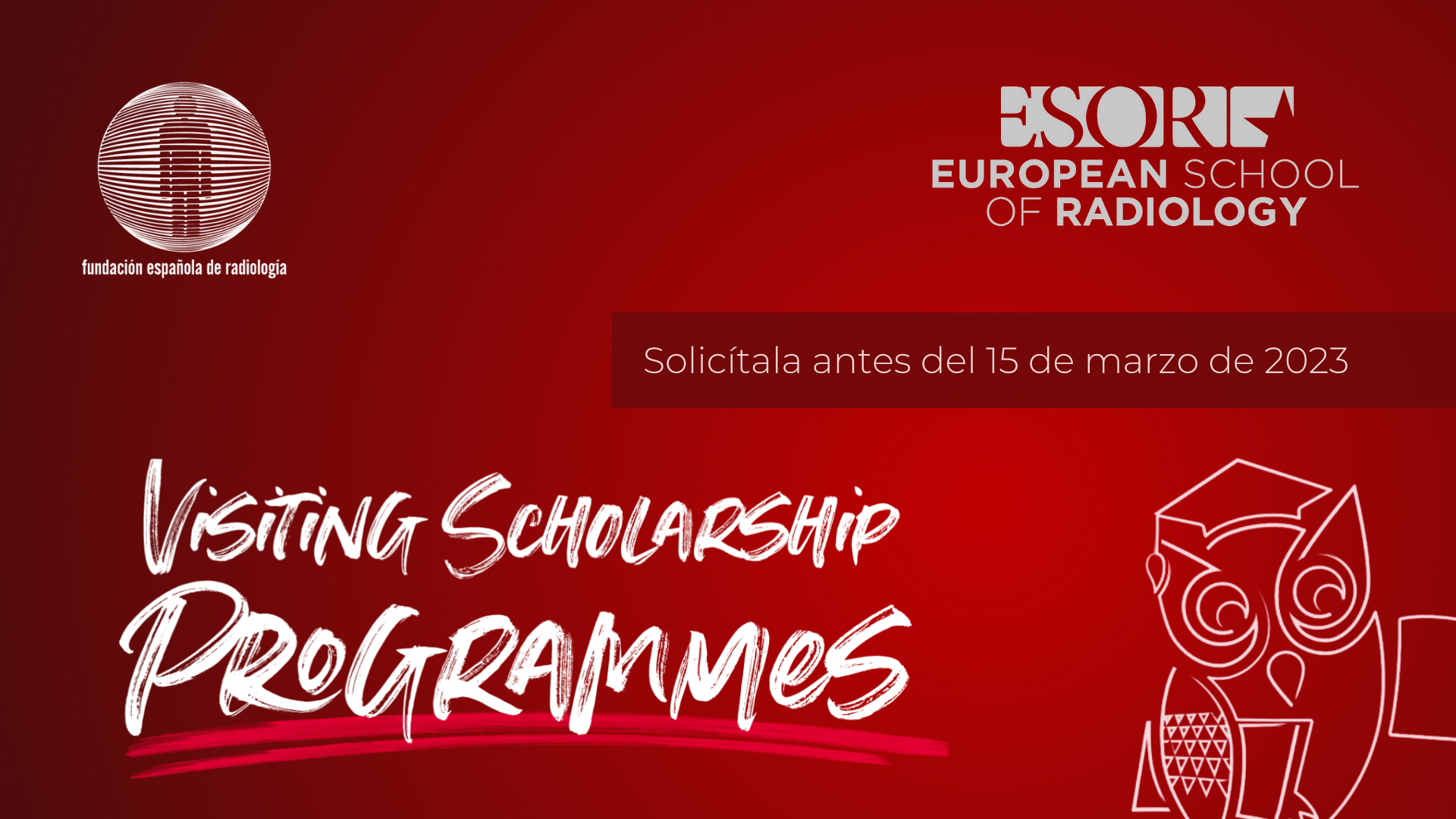 Solicítala antes del 15 de marzo de 2023 - ESOR