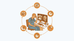 Burnout en radiología: ¿cuándo el cansancio deja de ser puntual y se convierte en burnout?