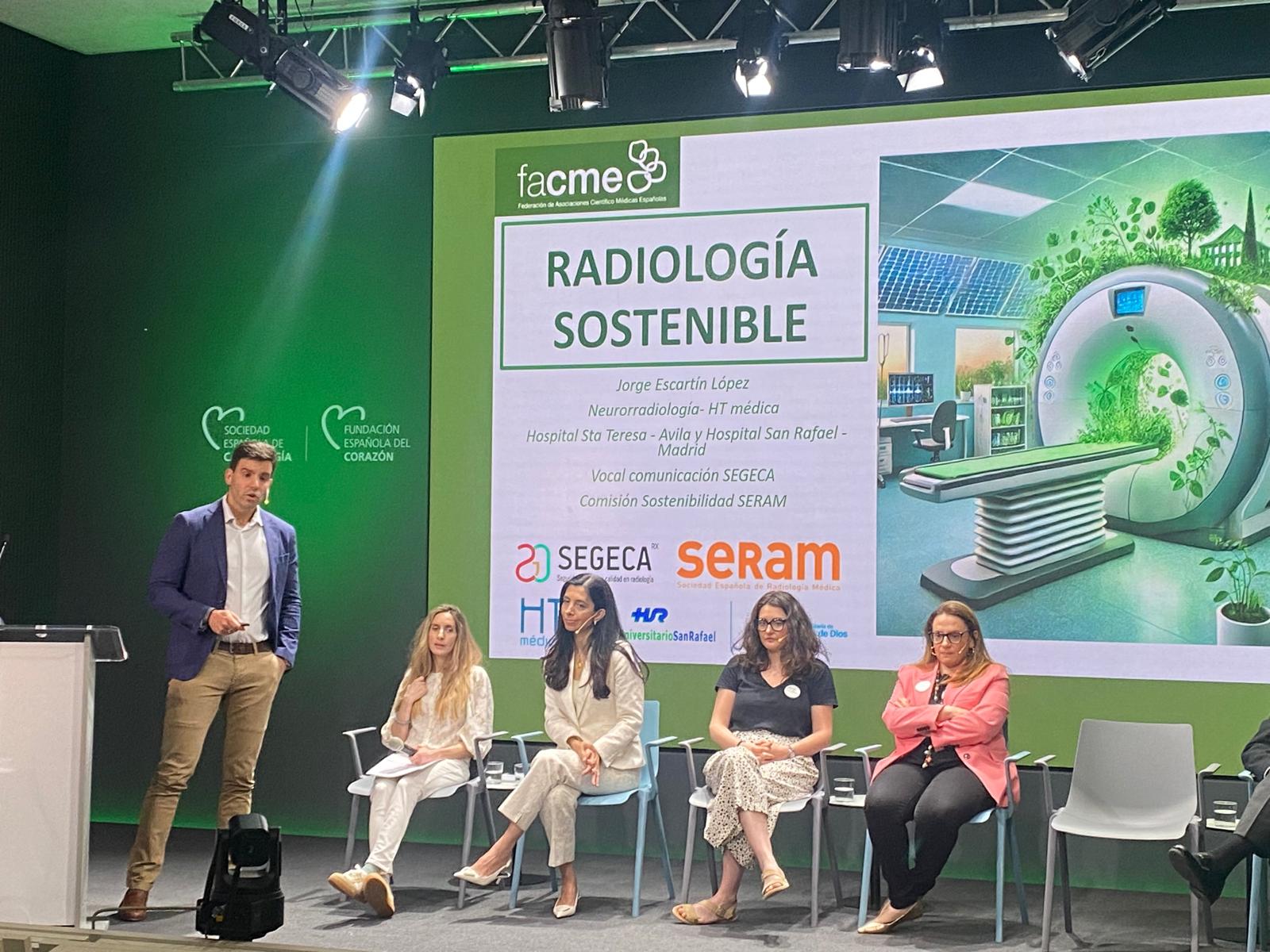 La Comisión de Sostenibilidad de la SERAM participa en la jornada interdisciplinar por la salud ambiental y la sostenibilidad organizada por FACME y la Sociedad Española de Cardiología