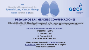 Premios a las mejores comunicaciones del XIII Educational Symposium del GECP