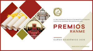 Convocatoria 2026 de los premios de la REAL ACADEMIA NACIONAL DE MEDICINA DE ESPAÑA